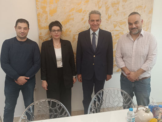 Συνάντηση του Συλλόγου  με τον πρώην Υφυπουργό Παιδείας και Βουλευτή κ. Άγγελο Συρίγο.