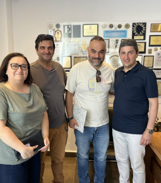 Συνάντηση του Δ.Σ. του «Ανεξάρτητου Πανελλήνιου Συλλόγου Αποφοίτων ΤΕΙ» και του «Συλλόγου Μηχανικών Τ.Ε.» με τον πρώην Υπουργό και Βουλευτή Ηράκλειου της Ν.Δ. κ. Λευτέρη Αυγενάκη