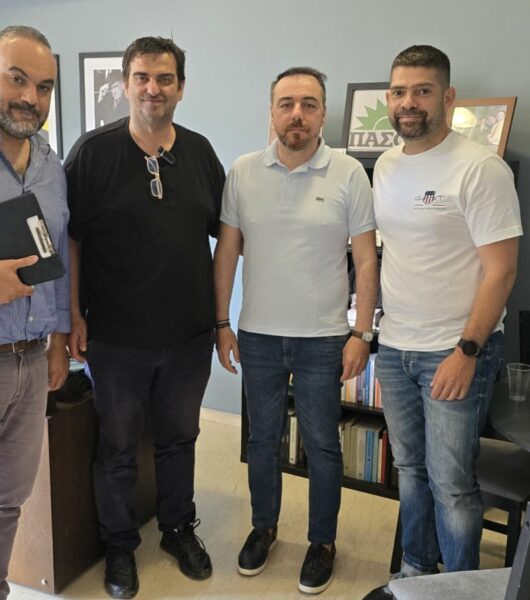 Συνάντηση του Δ.Σ. του «Ανεξάρτητου Πανελλήνιου Συλλόγου Αποφοίτων ΤΕΙ» με τον Βουλευτή Ηράκλειου του «ΠΑΣΟΚ – Κίνημα Αλλαγής» κ. Φραγκίσκο Παρασύρη την Δευτέρα 02 Ιουνίου 2025