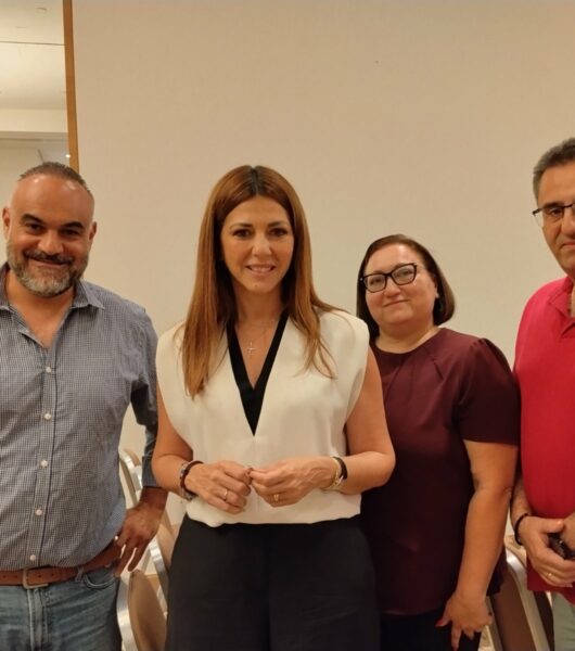 Συνάντηση του Δ.Σ. του «Ανεξάρτητου Πανελλήνιου Συλλόγου Αποφοίτων ΤΕΙ» και του ΣΥΜΗΤΕΔΥ Ανατολικής Κρήτης με την Υπουργό Παιδείας κ. Σοφία Ζαχαράκη στο Ηράκλειο, τη Παρασκευή 26 Ιουνίου 2026