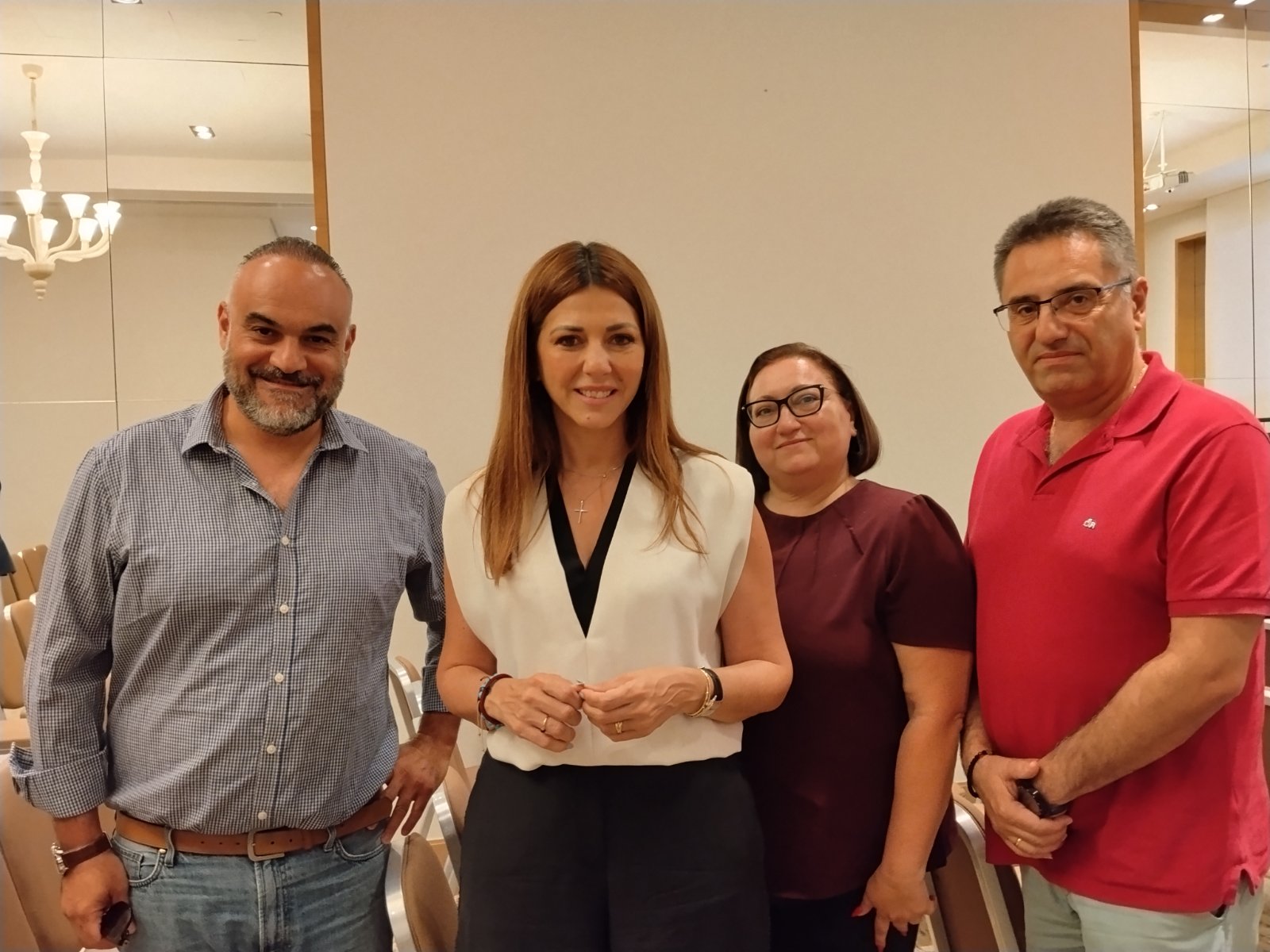 Συνάντηση του Δ.Σ. του  «Ανεξάρτητου Πανελλήνιου Συλλόγου Αποφοίτων ΤΕΙ» και του ΣΥΜΗΤΕΔΥ Ανατολικής Κρήτης με την Υπουργό Παιδείας κ. Σοφία Ζαχαράκη στο Ηράκλειο, τη Παρασκευή 26 Ιουνίου 2026