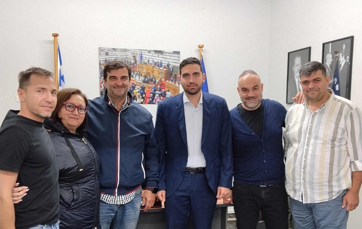 Συνάντηση του εκπροσώπων του «Ανεξάρτητου Πανελλήνιου Συλλόγου Αποφοίτων ΤΕΙ», του ΣΥΜΗΤΕΔΥ Ανατολικής Κρήτης και «Συλλόγου Μηχανικών Γεωτεχνολογίας & Περιβάλλοντος» με τον Βουλευτή Ηράκλειου Ν.Δ. κ. Κωνσταντίνο Κεφαλογιάννη το Σάββατο 17 Οκτωβρίου 2026
